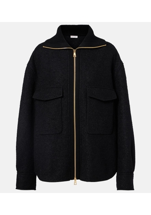 Moncler Boucle wool-blend overshirt
