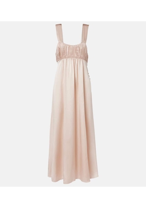 Chloe Silk midi dress