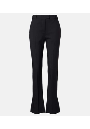McQueen Wool gabardine suit pants