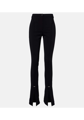 Mugler High-rise flared pants