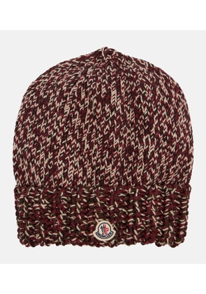 Moncler Mouline wool-blend beanie