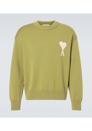 Ami Paris Ami de Cour wool and cotton sweater