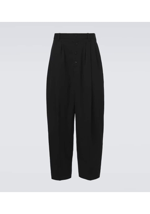 Jacquemus Fernando pleated wool tapered pants
