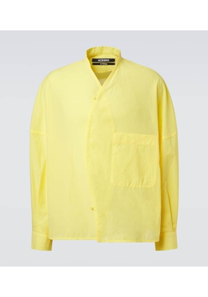 Jacquemus Berlingot cotton-blend polo shirt