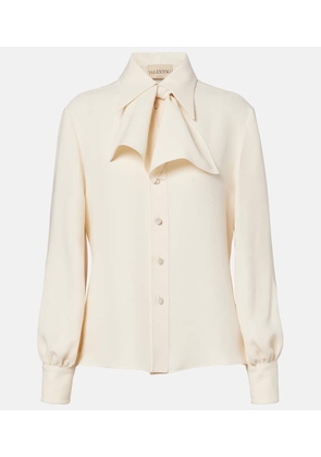 Valentino Cady Couture silk blouse