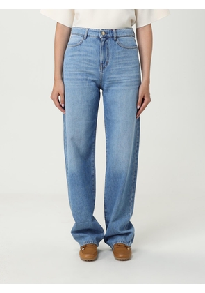 Jeans MAX MARA Woman color Gnawed Blue