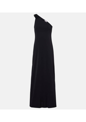 Eres Miss bow-detail one-shoulder maxi dress