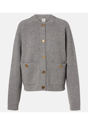Toteme Cashmere and wool-blend cardigan