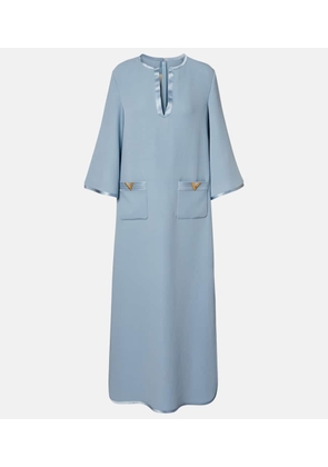 Valentino VGold silk maxi dress