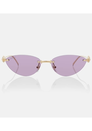 Cartier Eyewear Collection Clash de Cartier cat-eye sunglasses