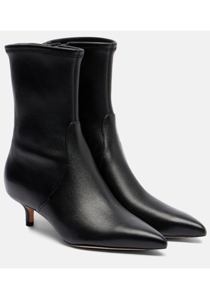 Veronica Beard Lisa leather ankle boots