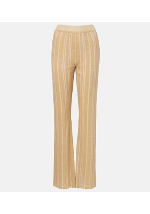 Missoni Zig Zag lame straight pants