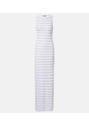 Missoni Sequined striped maxi dress