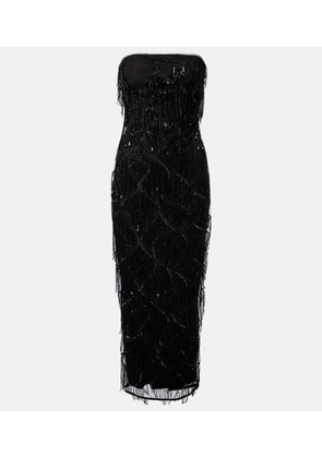 Rotate Tula sequined midi dress