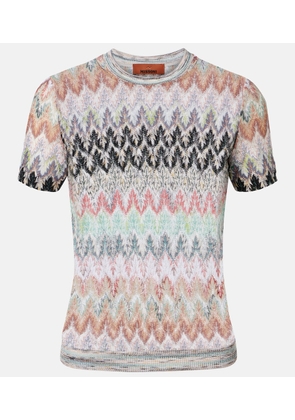 Missoni Zigzag lame T-shirt