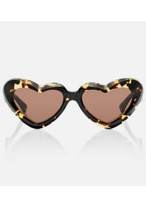 Bottega Veneta New Entry heart-shaped sunglasses