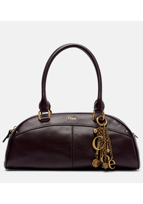 Chloe Embellished leather top-handle bag