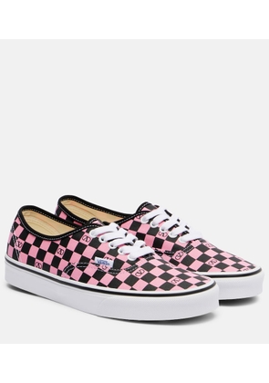 Valentino Garavani and Vans VLogo checked sneakers