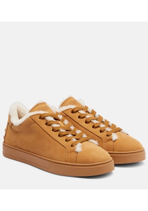 Tod's Classic shearling-lined suede sneakers