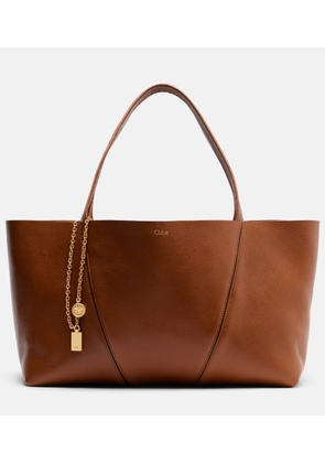 Chloe Chloe Spin East-West leather tote bag