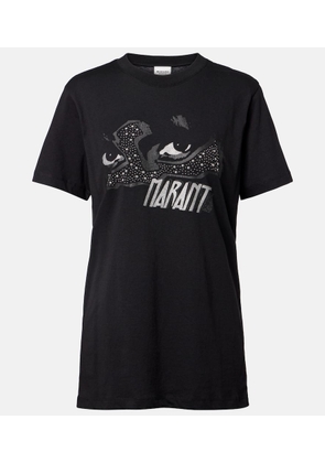 Marant Etoile Zoeline printed cotton jersey T-shirt