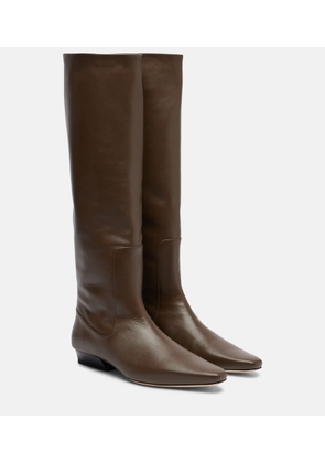 Staud Wally leather knee-high boots