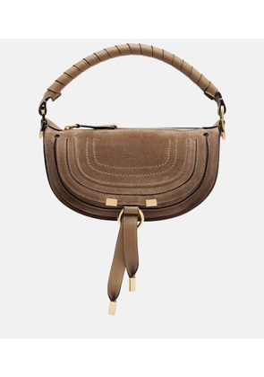 Chloe Marcie Mini suede shoulder bag