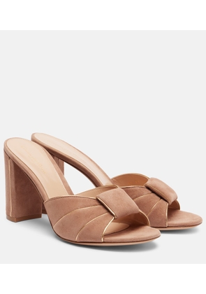 Gianvito Rossi Suede mules