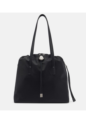 Moncler New Trick leather-trimmed tote bag