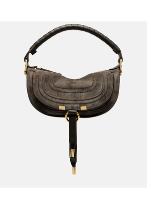 Chloe Marcie Mini suede shoulder bag