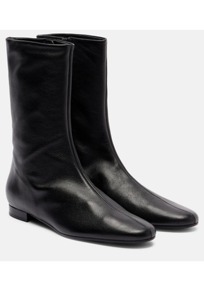 Toteme Leather ankle boots