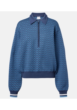 The Upside Lumiere Zane cotton-blend polo shirt