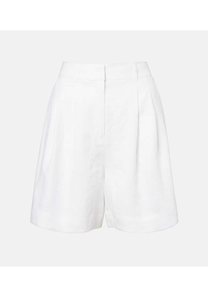 Posse Marchello high-rise linen shorts