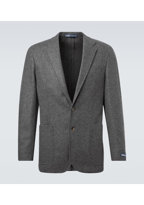 Polo Ralph Lauren Wool-blend flannel blazer