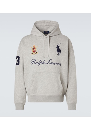 Polo Ralph Lauren Logo cotton-blend jersey hoodie