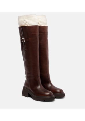 Jimmy Choo Tamsin leather knee-high boots