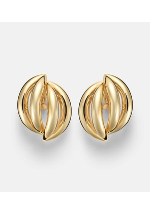 Jennifer Fisher Abstract Line gold-plated clip-on earrings