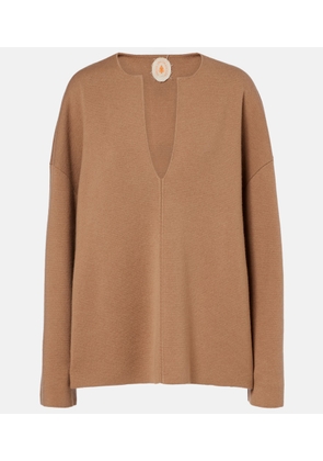 Jardin des Orangers Serafino wool and cashmere sweater