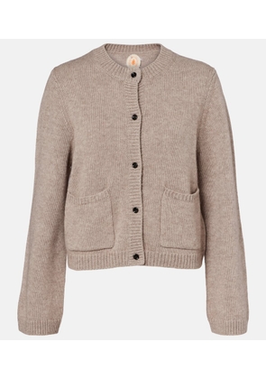 Jardin des Orangers Wool and cashmere cardigan