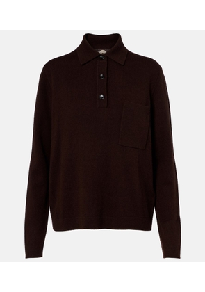 Jardin des Orangers Wool and cashmere polo sweater