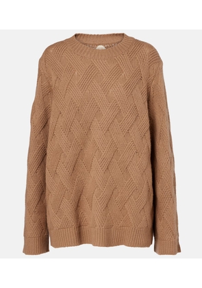 Jardin des Orangers Oversized wool and cashmere sweater