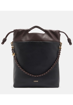 Loewe Flamenco leather clutch