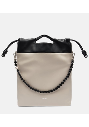 Loewe Flamenco leather clutch