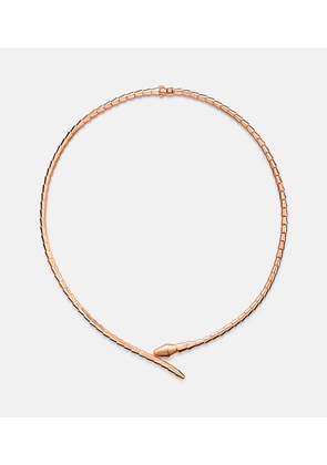 Bvlgari Serpenti Viper 18kt rose gold necklace