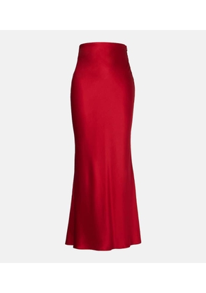 The Sei Silk charmeuse maxi skirt