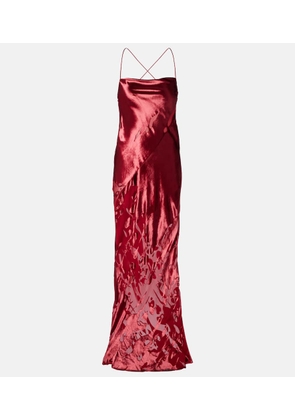 The Sei Open-back gown