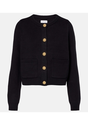 Velvet Mahal cotton and cashmere cardigan