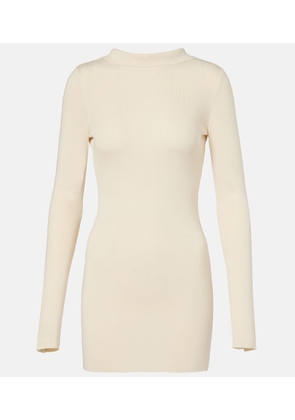 Aya Muse Elowen open-back silk-blend minidress