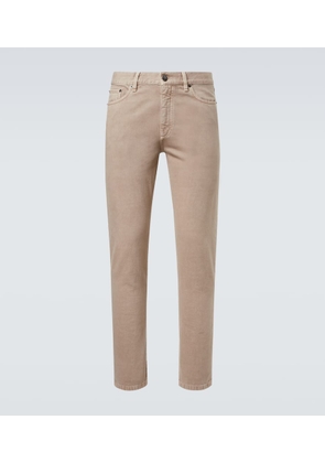 Zegna Roccia mid-rise slim jeans