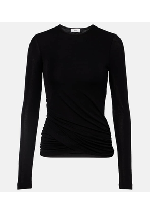 Agolde Eve draped T-shirt